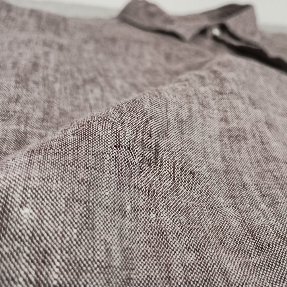 Jos A Bank Reserve XXL Linen Long Sleeve Mens Shirt - Picture 5 of 9